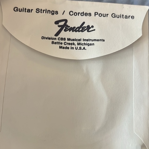 Guitar strings 150XL/.009 Fender 5 pack made in the USA deadstock nickel wound - Picture 3 of 3